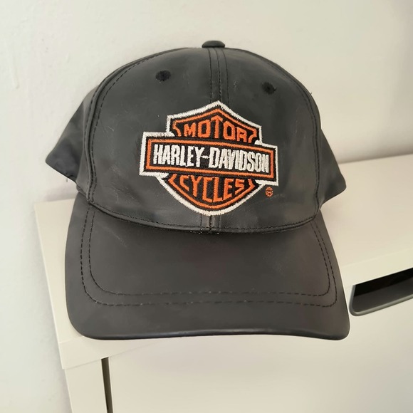 Vintage Harley Davidson Baseball Trucker Snapback Gray Classic Hat One Size - Picture 6 of 6